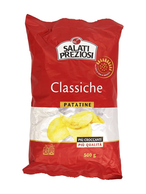 sei a ca salati preziosi patatina classica 500gr